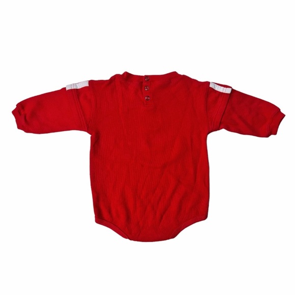 NCAA by Outerstuff Red Wisconsin Badgers Athletics Infant Bodysuit Sz 18 Months - Picture 2 of 9